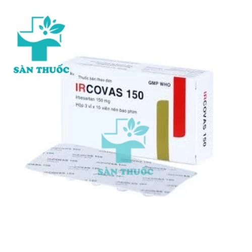 Ircovas 150 - Thuốc điều trị tăng huyết áp hiệu quả của Bidiphar